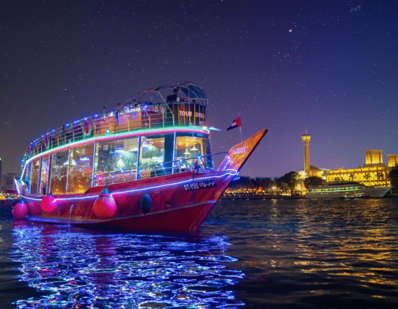 Dubai Magical Evening with Cruise Dinner (shared)