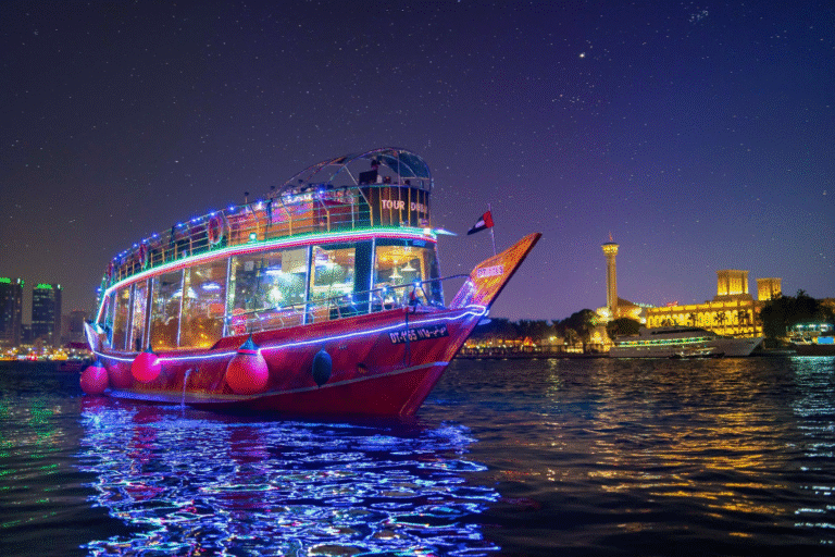 Dubai Magical Evening with Cruise Dinner (shared)